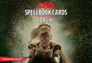 Spellbook Cards Druid